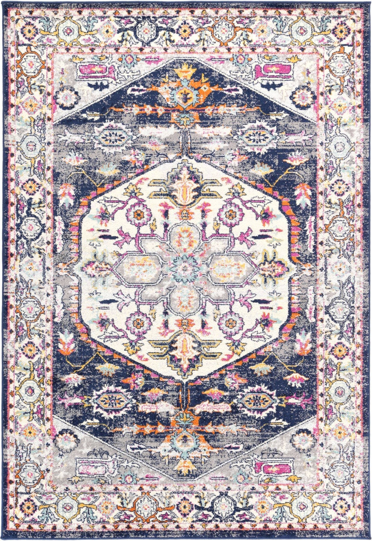 Julian Catania Navy Rug