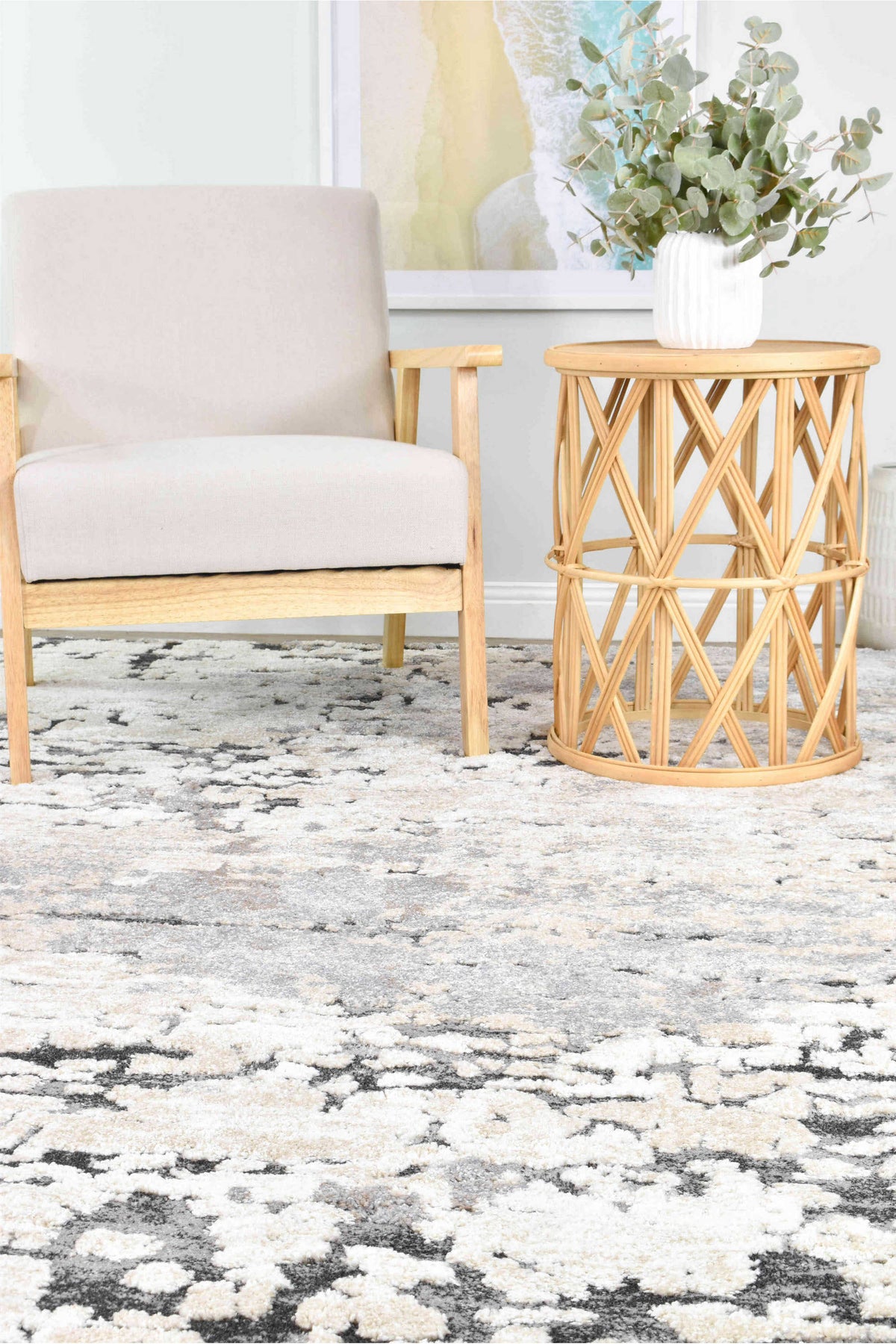 Urban Chic Grey Grey Tapestry Rug, [cheapest rugs online], [au rugs], [rugs australia]