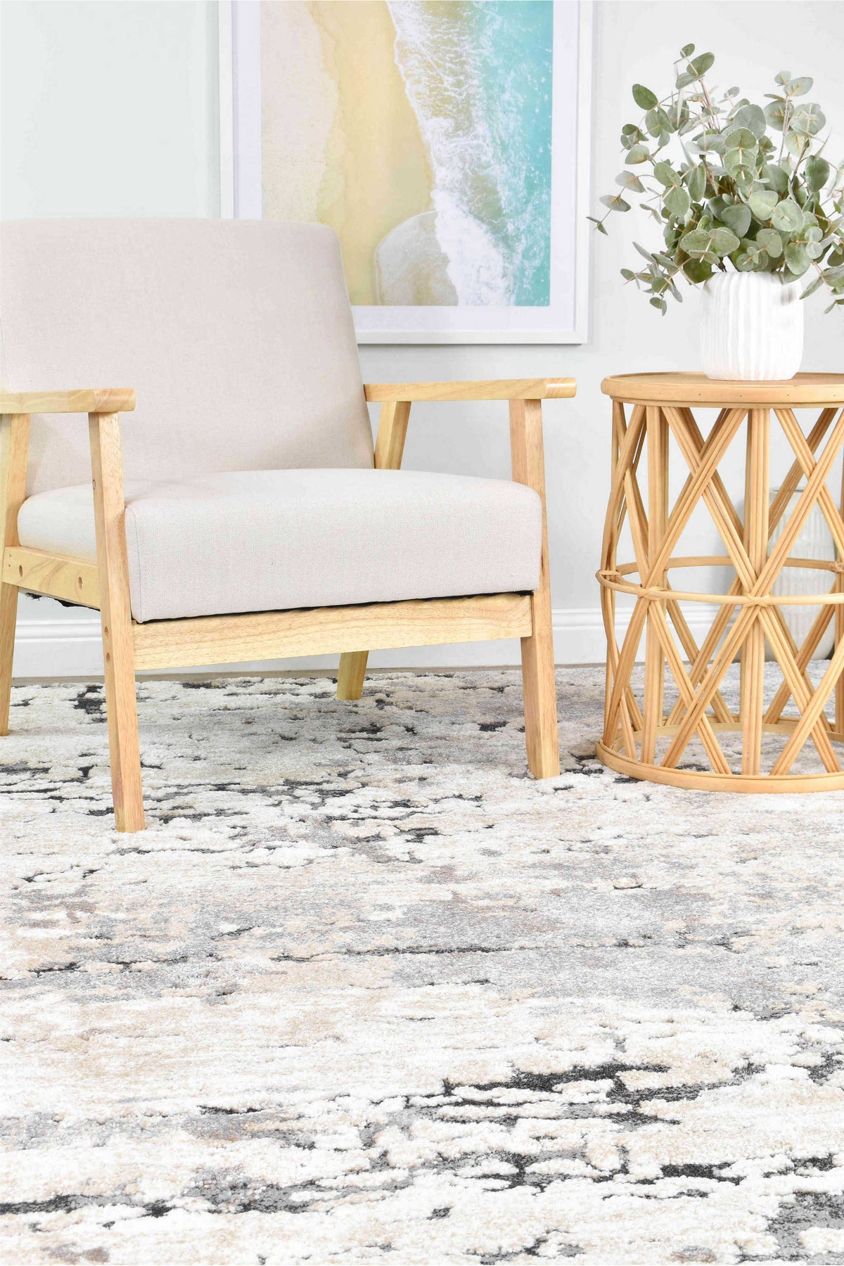 Urban Chic Grey Grey Tapestry Rug, [cheapest rugs online], [au rugs], [rugs australia]