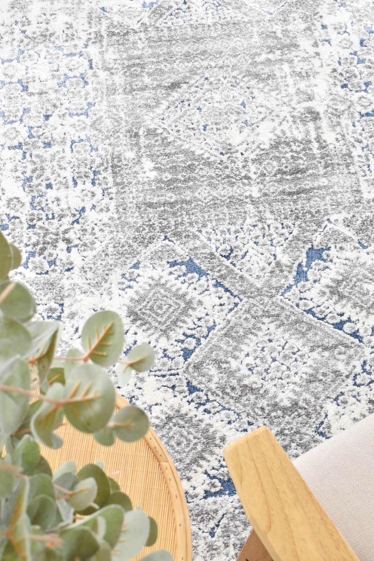 Urban Chic Grey Blue Tapestry Rug, [cheapest rugs online], [au rugs], [rugs australia]