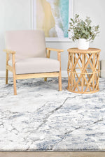 Urban Chic Marble Blue Tapestry Rug, [cheapest rugs online], [au rugs], [rugs australia]