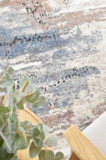 Urban Chic Orange Rust Blue Tapestry Rug, [cheapest rugs online], [au rugs], [rugs australia]