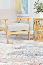 Urban Chic Orange Rust Blue Tapestry Rug, [cheapest rugs online], [au rugs], [rugs australia]