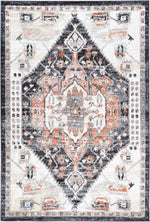 Shop Abbot Traditional Black Cream Rugs | The Rugs
