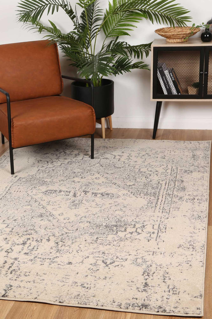 Ziva Grey Transitional Rug - The Rugs