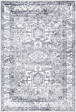 Top Quality Abbot Grey Traditional Rug | The Rugs