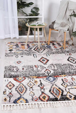 Pandora Boho Moroccan Meknes Silver Rug - The Rugs