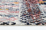 Pandora Boho Moroccan Fes Silver Pink Rug - The Rugs