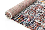Pandora Boho Moroccan Fes Silver Pink Rug - The Rugs