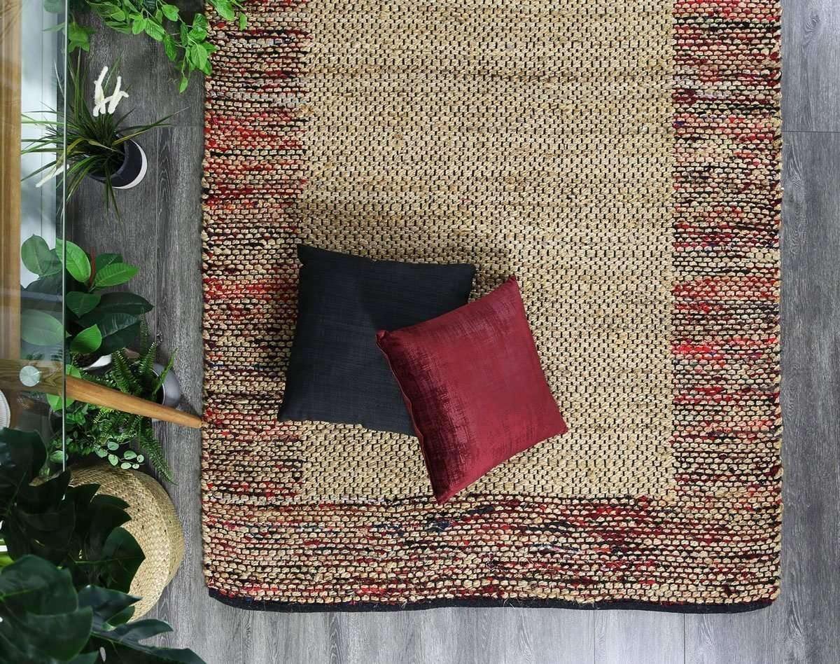 Arlo Multi Border Jute Rug, [cheapest rugs online], [au rugs], [rugs australia]