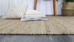 Calypso Natural Basket Weave Black Jute Rug, [cheapest rugs online], [au rugs], [rugs australia]
