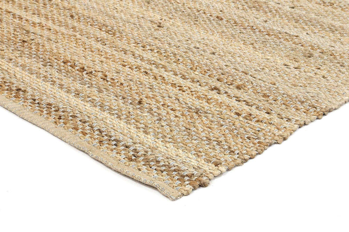 Calypso Natural Basket Weave Blue Jute Rug, [cheapest rugs online], [au rugs], [rugs australia]