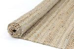 Calypso Natural Basket Weave Blue Jute Rug, [cheapest rugs online], [au rugs], [rugs australia]