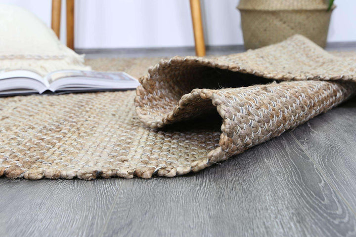 Calypso Natural Basket Weave Grey Jute Rug, [cheapest rugs online], [au rugs], [rugs australia]