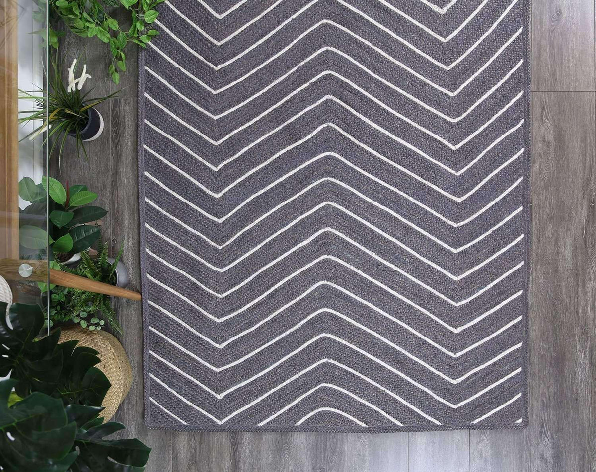 Cameron Natural Chevron Grey Rug, [cheapest rugs online], [au rugs], [rugs australia]