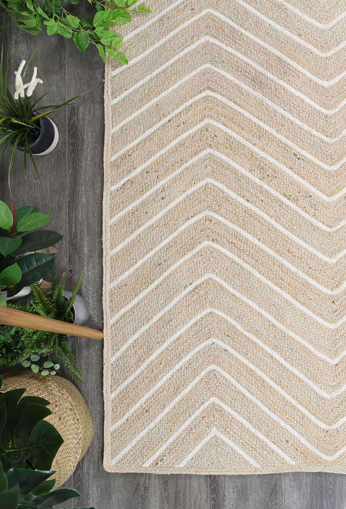 Cameron Natural Chevron Pearl Rug, [cheapest rugs online], [au rugs], [rugs australia]