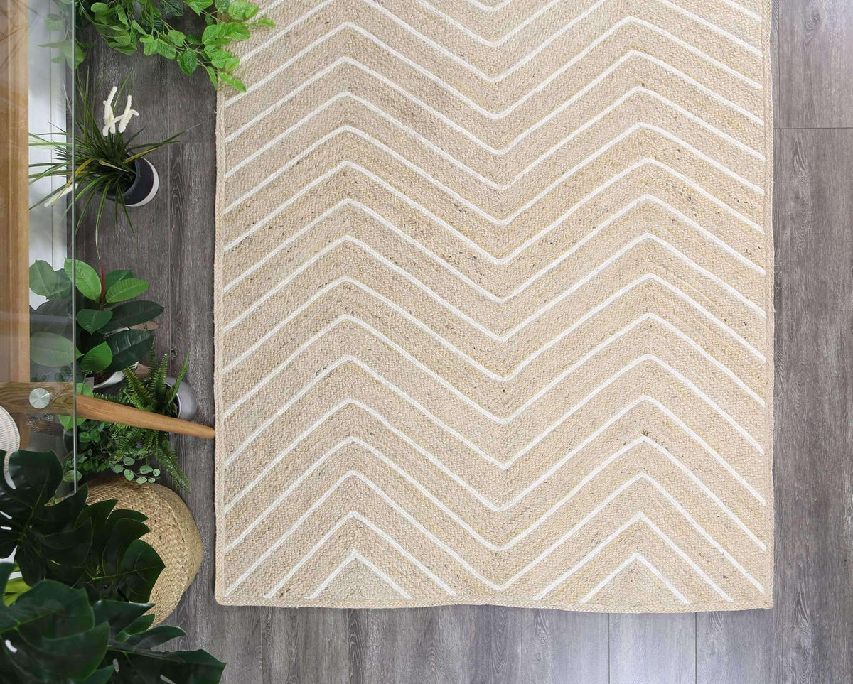 Cameron Natural Chevron Pearl Rug, [cheapest rugs online], [au rugs], [rugs australia]
