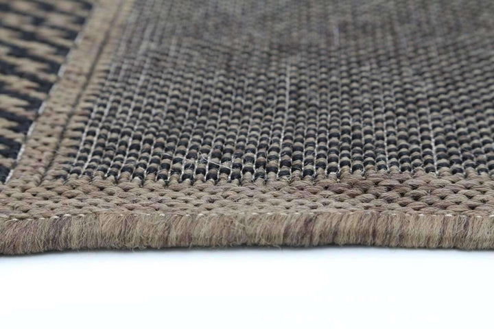 Capella Beige Patchwork Square Shape Patterned Ikat Rug, [cheapest rugs online], [au rugs], [rugs australia]