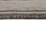 Capella Brown Beige Outdoor Bordered Rug, [cheapest rugs online], [au rugs], [rugs australia]