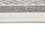 Capella Cream Geometric Ikat Bordered Rug, [cheapest rugs online], [au rugs], [rugs australia]