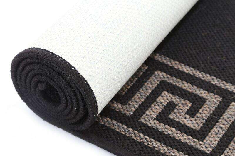Capella Grey Bordered Patterned Rug, [cheapest rugs online], [au rugs], [rugs australia]