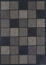 Capella Grey Square Shape Patterned Ikat Rug, [cheapest rugs online], [au rugs], [rugs australia]