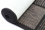 Capella Grey Square Shape Patterned Ikat Rug, [cheapest rugs online], [au rugs], [rugs australia]