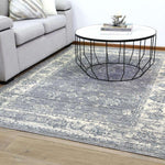Casper Classic Border Transitional Design Grey Rug, [cheapest rugs online], [au rugs], [rugs australia]