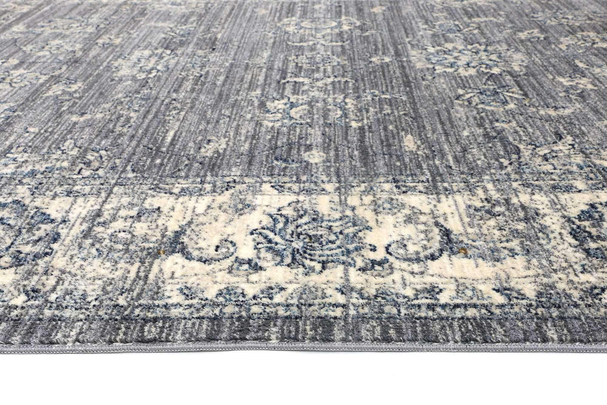 Casper Classic Border Transitional Design Grey Rug, [cheapest rugs online], [au rugs], [rugs australia]
