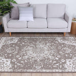 Century Motif Fully Reversible Rug Beige, [cheapest rugs online], [au rugs], [rugs australia]