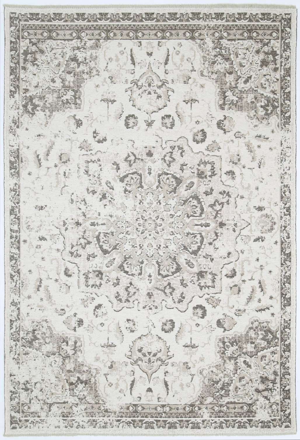 Century Motif Fully Reversible Rug Beige, [cheapest rugs online], [au rugs], [rugs australia]