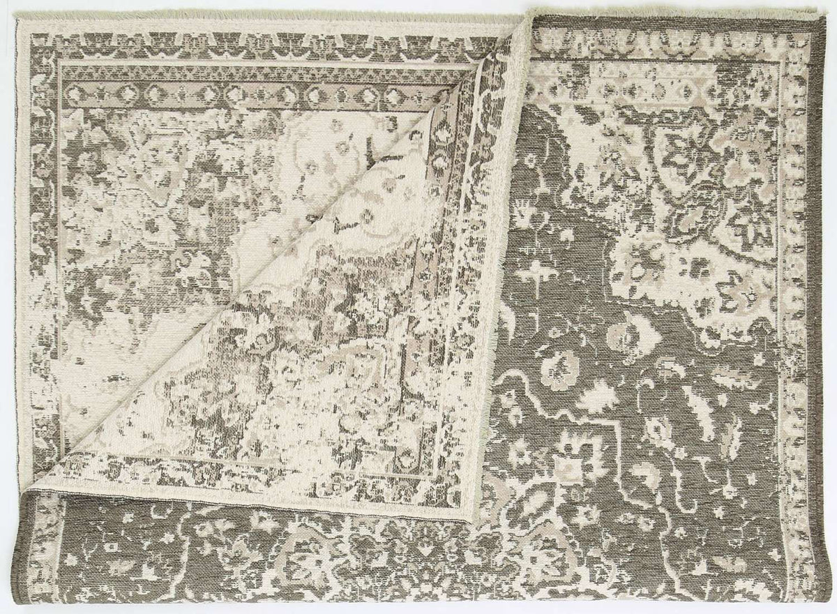Century Motif Fully Reversible Rug Beige, [cheapest rugs online], [au rugs], [rugs australia]