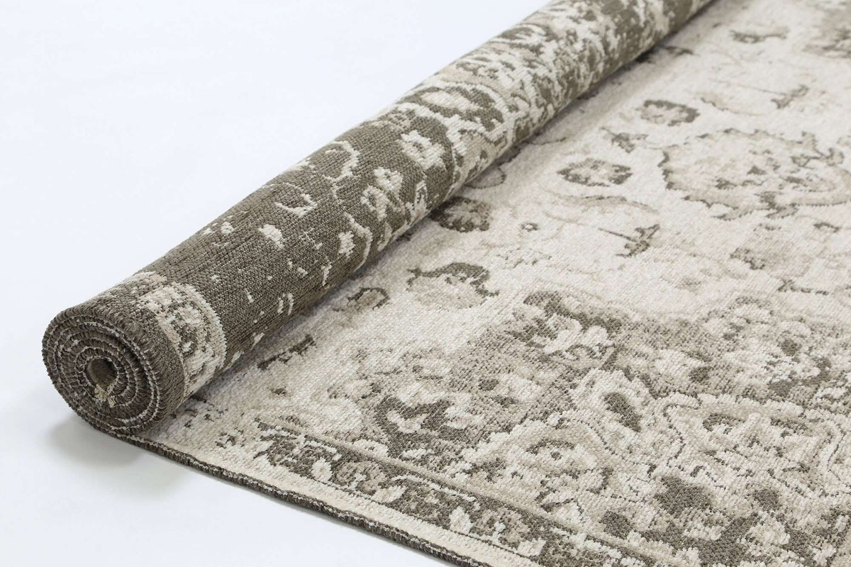 Century Motif Fully Reversible Rug Beige, [cheapest rugs online], [au rugs], [rugs australia]