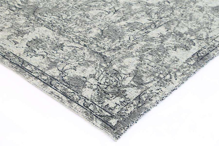 Classic Whimsical Medallion Grey Distressed Rug, [cheapest rugs online], [au rugs], [rugs australia]