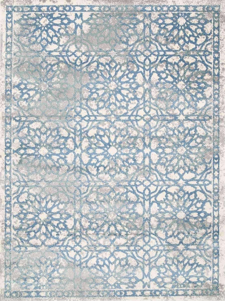 Divinity Demask Blue Modern Rug, [cheapest rugs online], [au rugs], [rugs australia]