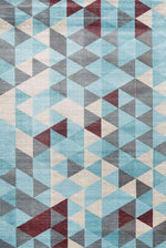 Dreamscape Blue and Multi Geometric Rug, [cheapest rugs online], [au rugs], [rugs australia]