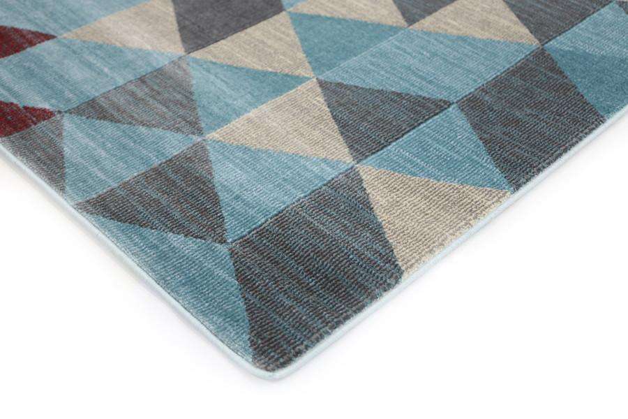 Dreamscape Blue and Multi Geometric Rug, [cheapest rugs online], [au rugs], [rugs australia]