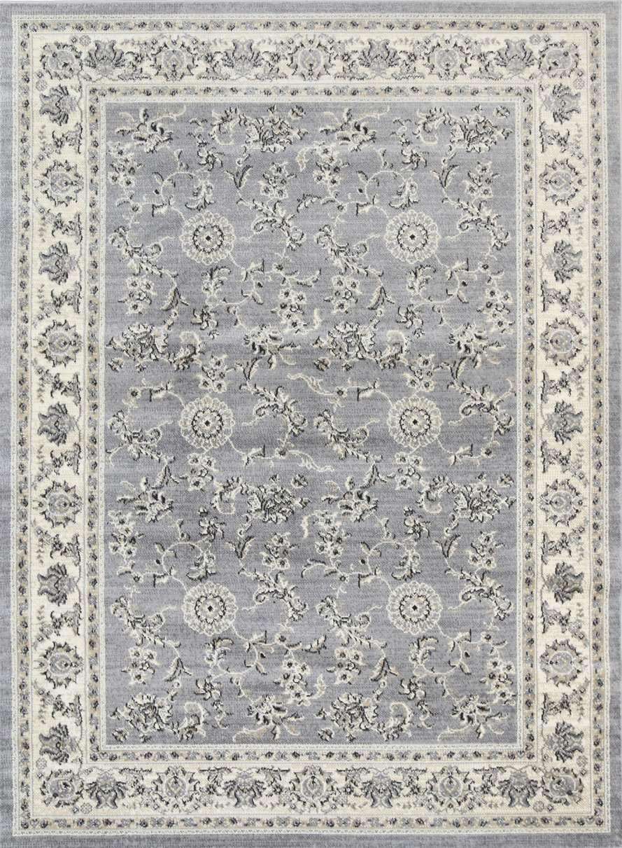 Eden Grey and Cream Traditional Boarder Rug, [cheapest rugs online], [au rugs], [rugs australia]