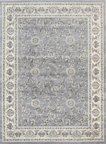 Eden Grey and Cream Traditional Boarder Rug, [cheapest rugs online], [au rugs], [rugs australia]