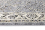 Eden Grey and Cream Traditional Boarder Rug, [cheapest rugs online], [au rugs], [rugs australia]