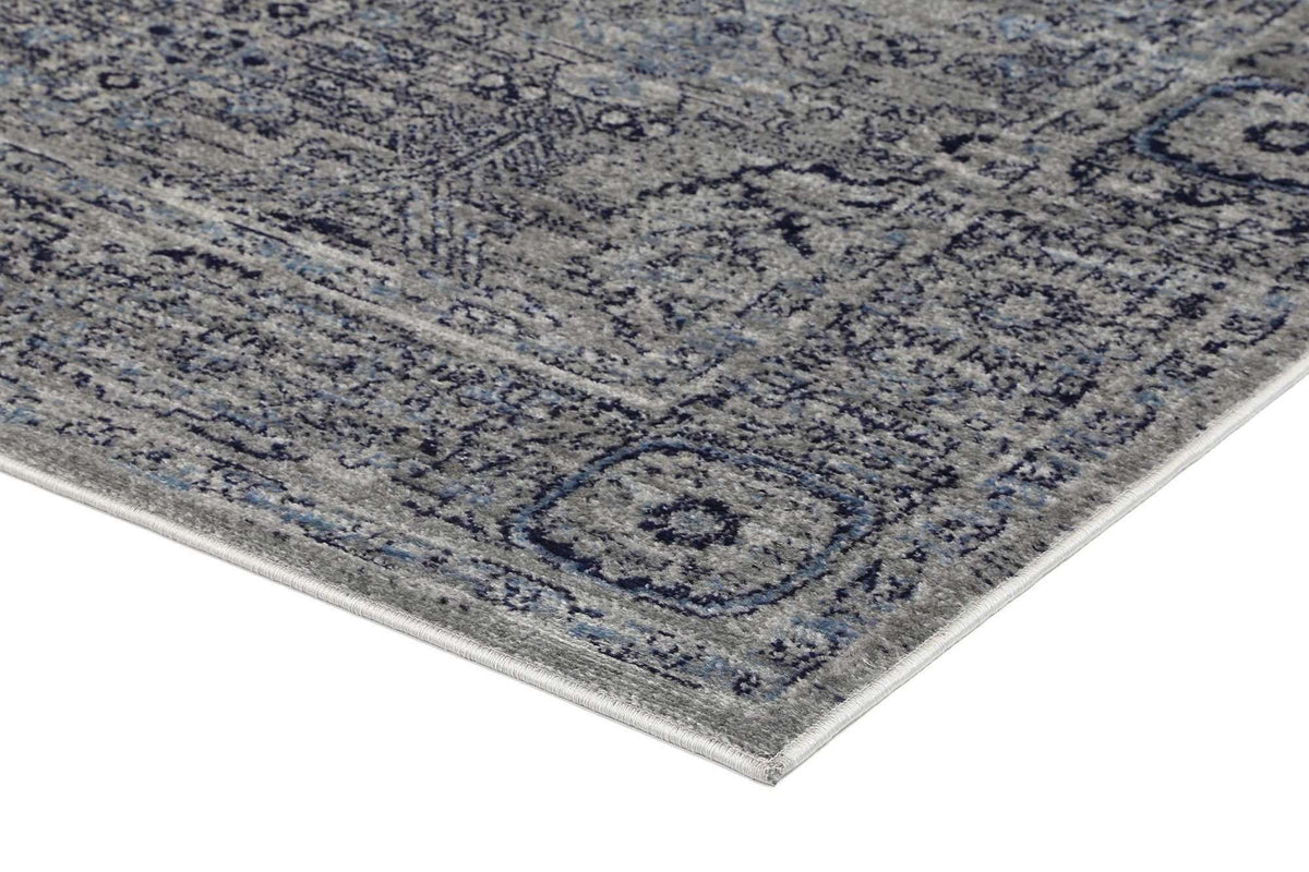 Eden Light Grey Ziegler Traditional Ikat Rug, [cheapest rugs online], [au rugs], [rugs australia]
