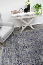 Eden Light Grey Ziegler Traditional Ikat Rug, [cheapest rugs online], [au rugs], [rugs australia]