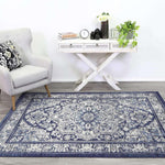 Eden Navy Transistional Traditional Rug, [cheapest rugs online], [au rugs], [rugs australia]