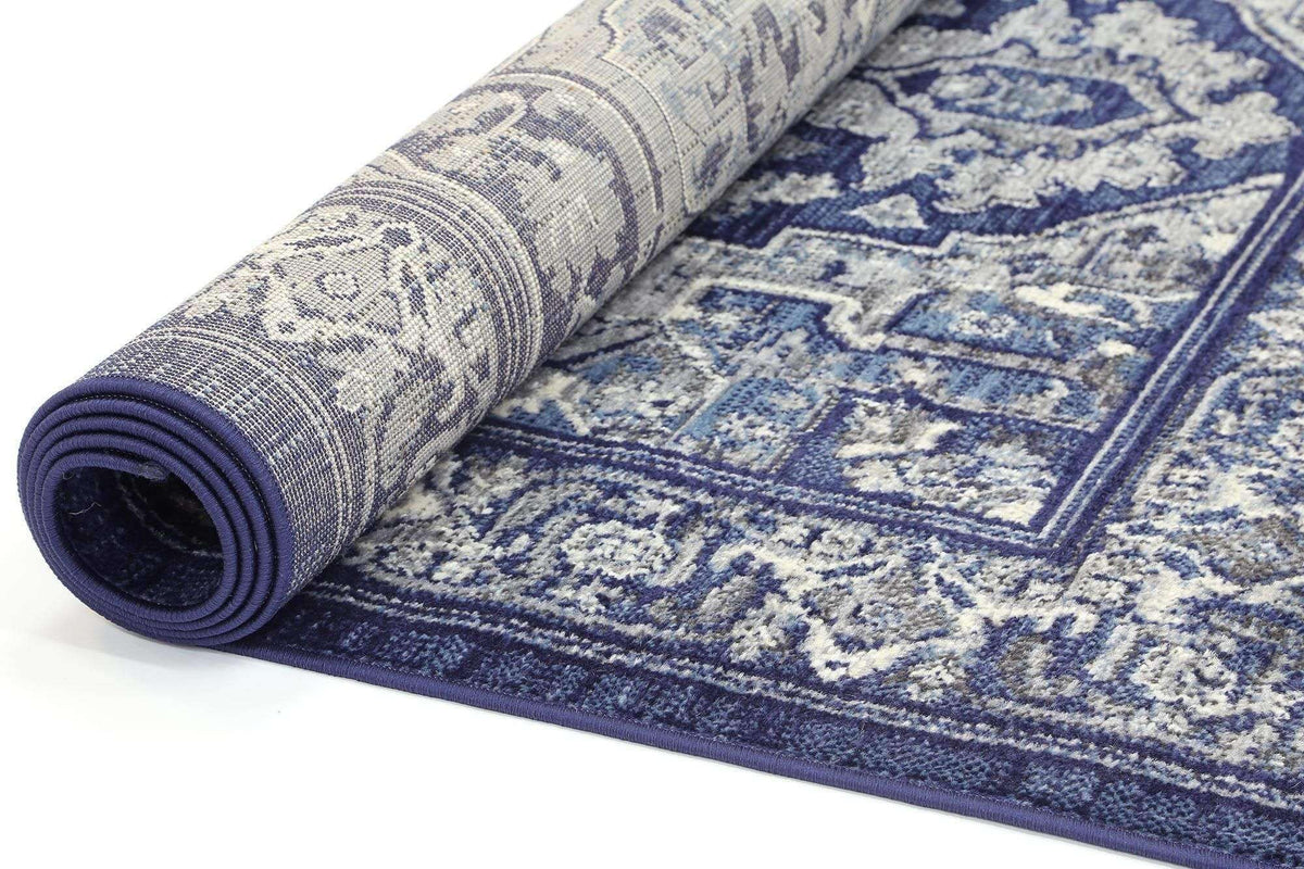 Eden Navy Transistional Traditional Rug, [cheapest rugs online], [au rugs], [rugs australia]