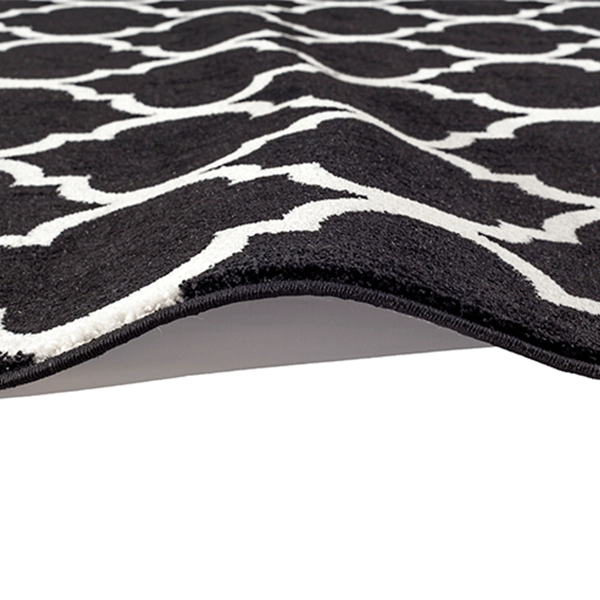 Ella Black Trellis Rug, [cheapest rugs online], [au rugs], [rugs australia]