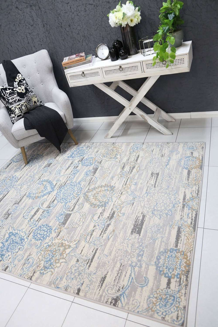 Emory Grey and Blue Transitional Rug, [cheapest rugs online], [au rugs], [rugs australia]