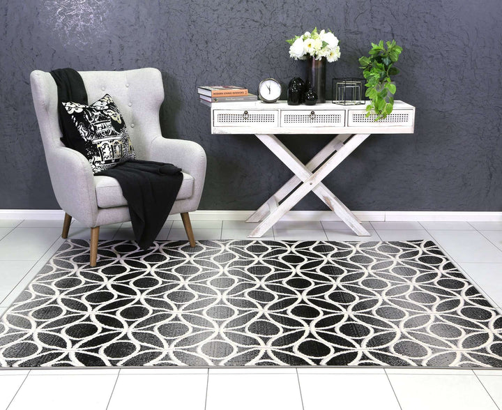 Emory Grey Modern Geometric Rug, [cheapest rugs online], [au rugs], [rugs australia]