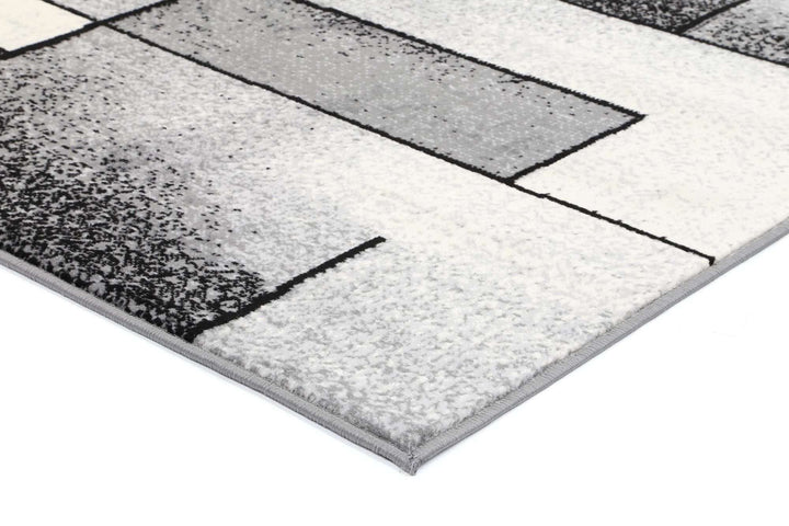 Emory Grey Modern Squares Rug, [cheapest rugs online], [au rugs], [rugs australia]