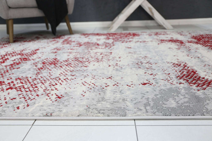 Emory Red Modern Abstract Rug, [cheapest rugs online], [au rugs], [rugs australia]