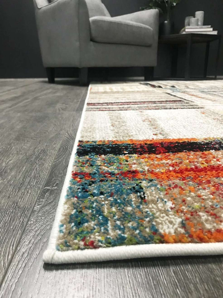 Everly Multi Coloured Tribal Rug, [cheapest rugs online], [au rugs], [rugs australia]